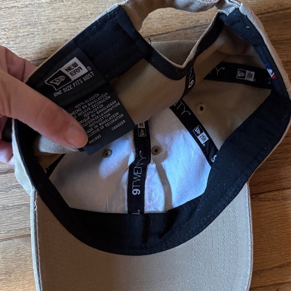 STL St Louis Cardinals New Era Beige and Black Baseball Hat - Picture 2 of 2